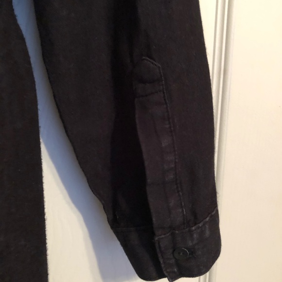 Calvin Klein Denim Button-Down Shirt Dress - Picture 7 of 7